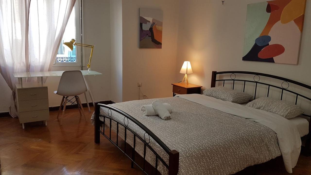Teal Apartment - Athens Center, 4 Bd, 2 Bath المظهر الخارجي الصورة